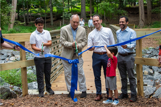 Silver Spring's Auth Lane Pedestrian Bridge Honored with Project of the Year Award