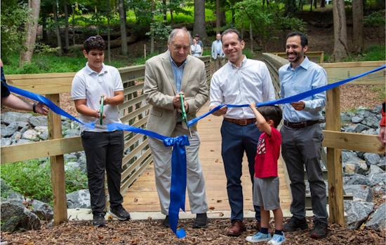 Silver Spring's Auth Lane Pedestrian Bridge Honored with Project of the Year Award