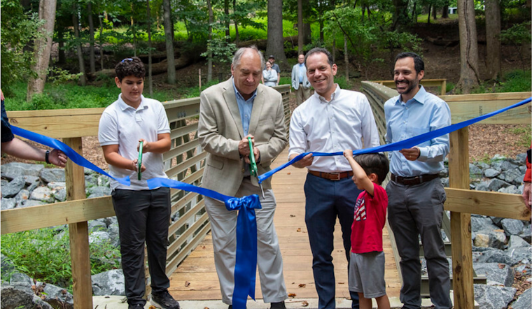 Silver Spring's Auth Lane Pedestrian Bridge Honored with Project of the Year Award