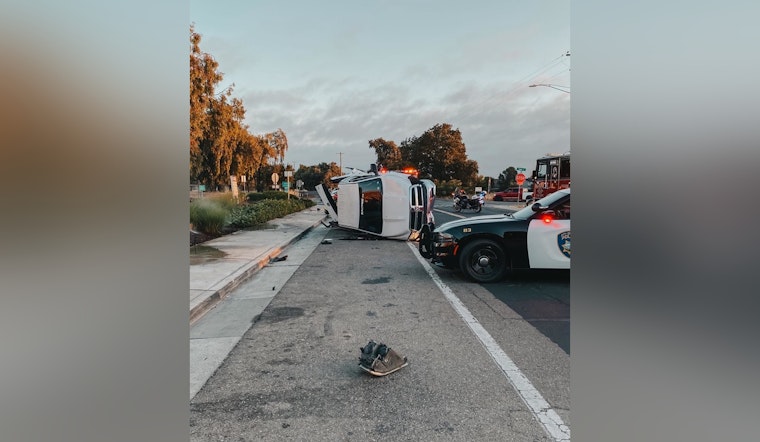 Speeding Truck Driver Self-Extricates After Collision with Prius in Galt as No Fatalities Are Reported
