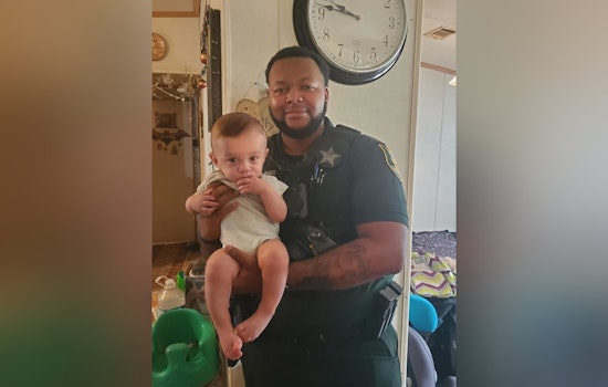 St. Johns County Deputy Celebrated for Saving Infant's Life as Child Marks First Birthday