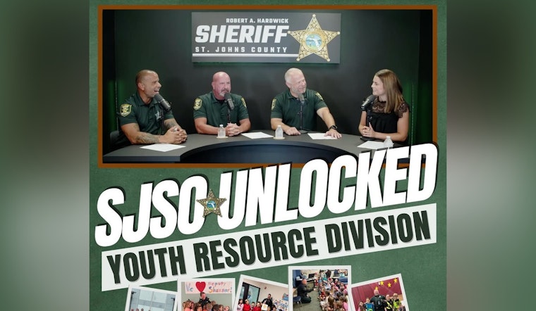 St. Johns County Sheriff's Office Launches Back-to-School Podcast Episode Enhancing Safety and Mentorship