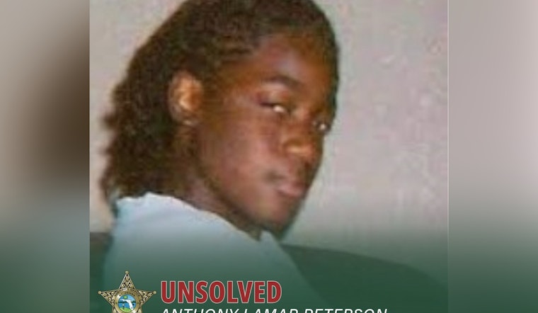 St. Johns County Sheriff's Office Seeks Fresh Leads in 20-Year-Old Anthony Lamar Peterson Cold Case