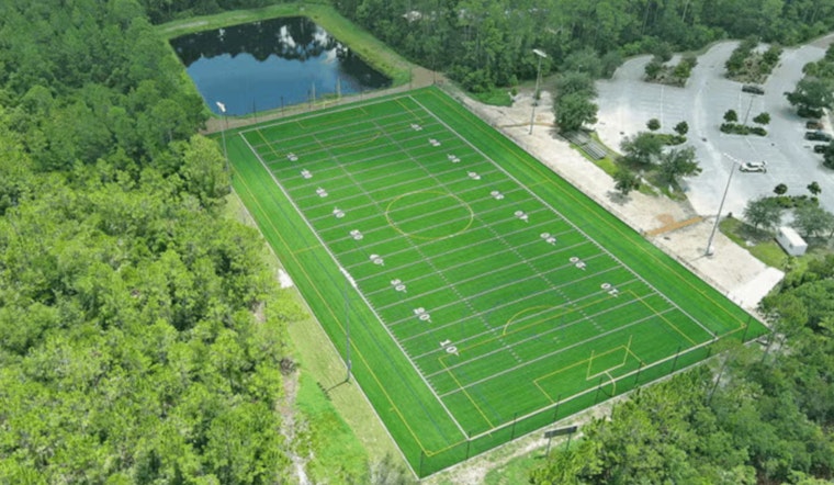 St. Johns County's Solomon Calhoun Community Center Nears Completion of State-of-the-Art Field Upgrade