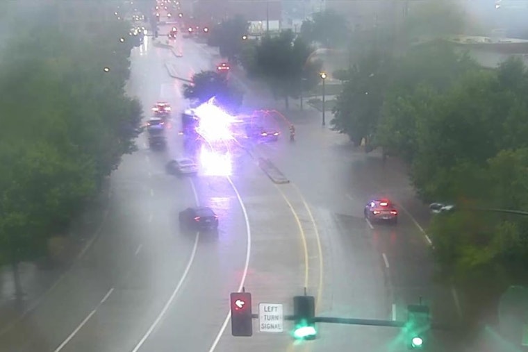 St. Louis Hit by Sudden Flash Flooding, Police Urge Caution in N. Tucker and N. 13th Street Area