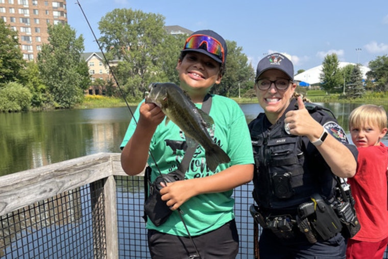 St. Louis Park Police Cast Lines of Unity with "Fishing with a Cop" Event to Foster Community Bonds