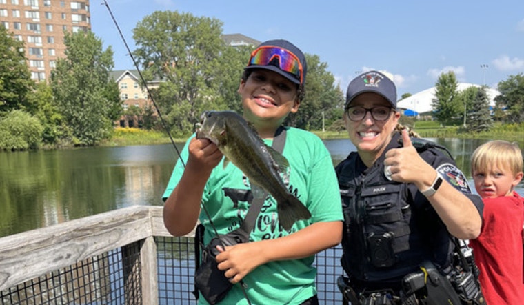 St. Louis Park Police Cast Lines of Unity with "Fishing with a Cop" Event to Foster Community Bonds