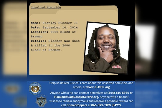 St. Louis Police Seek Public Help on Social Media to Solve Stanley Fischer II Murder Case