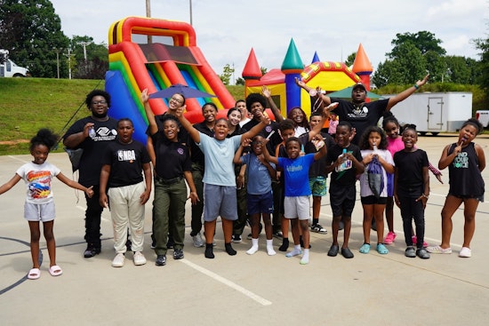 Statesville Police and Community Bond Over Fun and Games at Boys and Girls Club Event