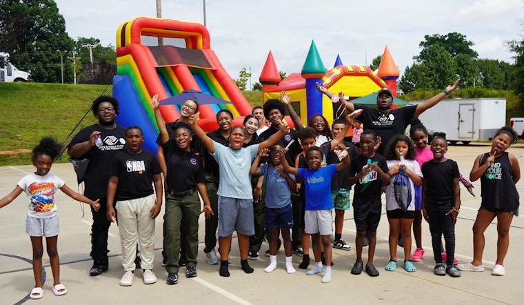 Statesville Police and Community Bond Over Fun and Games at Boys and Girls Club Event