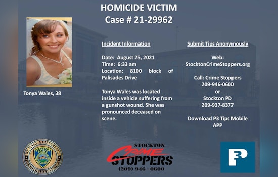 Stockton Community Urged to Help Solve 4-Year-Old Murder of Mother Tonya Wales With $10000 Reward Offered