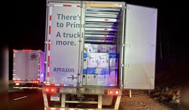 Stolen Amazon Semi-Truck Leads Sacramento Deputies on Interstate Chase