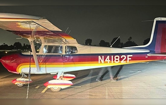 Stolen Cessna 172 Plane Recovered at San Gabriel Valley Airport, El Monte Police Investigating Mysterious Theft