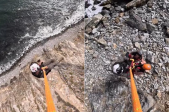 VIDEO: Stranded Hikers Rescued by Helicopter in Daring Operation at Point Reyes National Seashore
