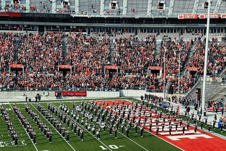 Strongsville High School Alum Sean Bauman Achieves Dream Role in Ohio State University's Marching Band