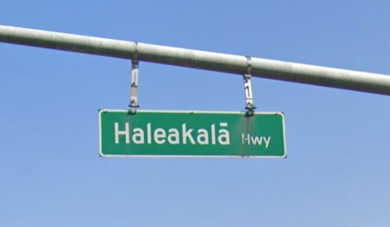 Structure Fire Closes Haleakala Highway in Maui Sunday Morning