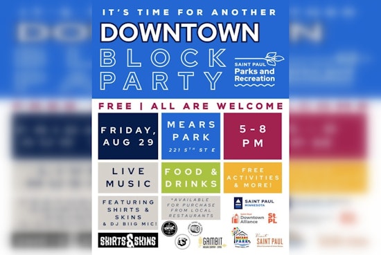 Summer Wrap-Up Downtown Block Party Invites Saint Paul to Mears Park for a Festive Goodbye to the Season