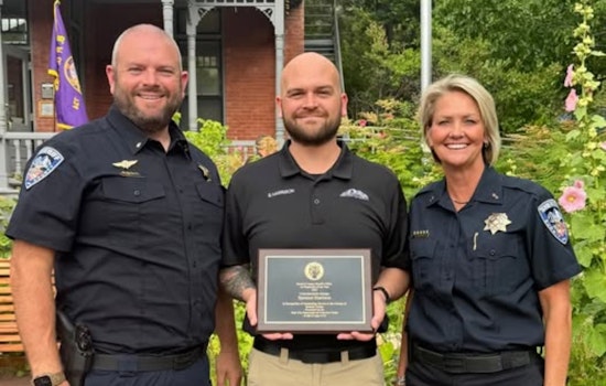 Summit County Honors Communications Center Manager Spencer Harrison as First Responder of the Year