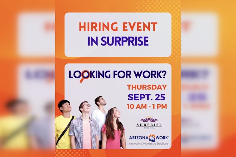 Surprise City Hosts Major Hiring Event with Over 20 Employers, Including DPS and Desert Diamond Casinos