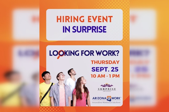Surprise City Hosts Major Hiring Event with Over 20 Employers, Including DPS and Desert Diamond Casinos