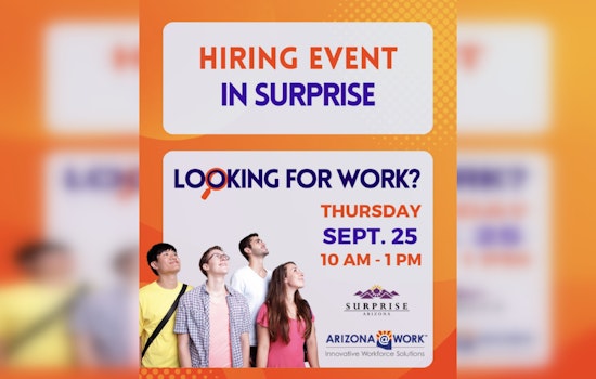 Surprise City Hosts Major Hiring Event with Over 20 Employers, Including DPS and Desert Diamond Casinos