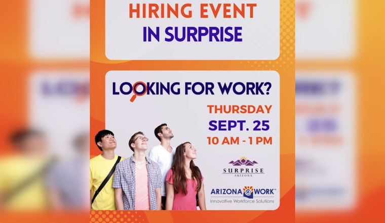Surprise City Hosts Major Hiring Event with Over 20 Employers, Including DPS and Desert Diamond Casinos