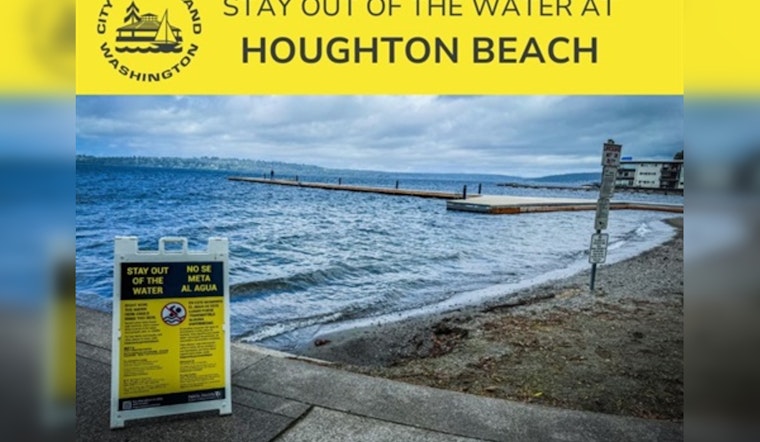 Swimming Ban Continues at Kirkland's Houghton Beach Park Due to High Bacteria Levels