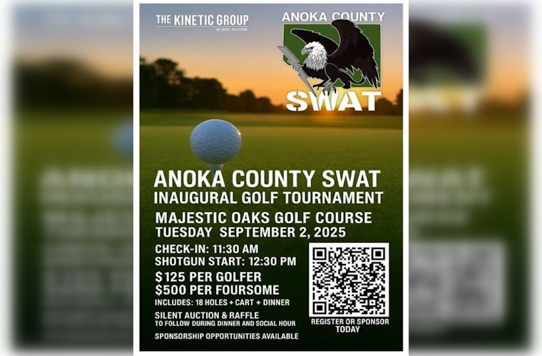 Swing for a Cause: Anoka County SWAT Team Hosts Inaugural Golf Tournament at Majestic Oaks