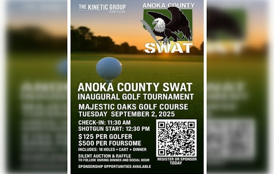 Swing for a Cause: Anoka County SWAT Team Hosts Inaugural Golf Tournament at Majestic Oaks