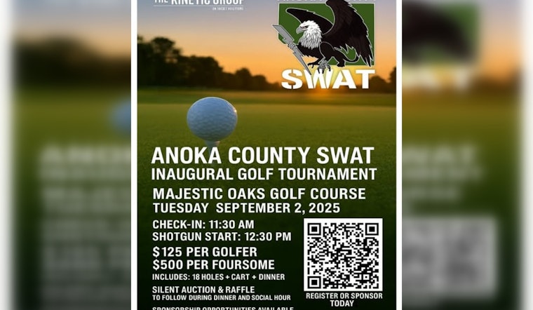 Swing for a Cause: Anoka County SWAT Team Hosts Inaugural Golf Tournament at Majestic Oaks