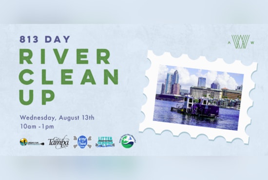 Tampa Celebrates 813 Day with Community-Led River Clean-Up Initiative