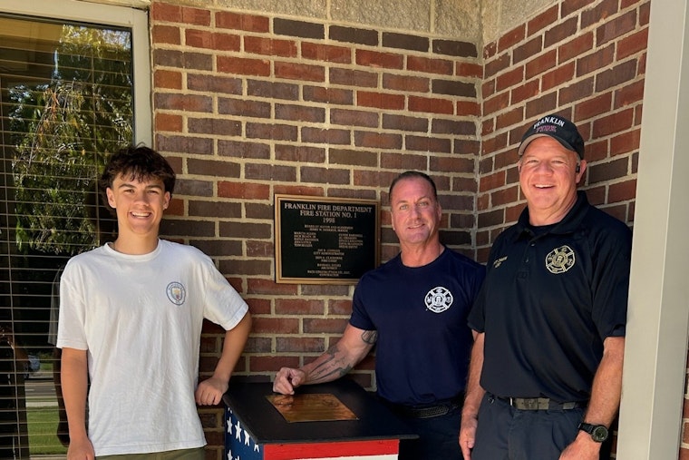 Teen Eagle Scout's American Flag Retirement Boxes Honor Tradition and Community in Franklin