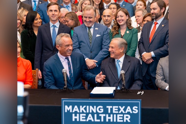 Texas Governor Greg Abbott Signs Groundbreaking Health Legislation Targeting Chronic Diseases and Nutrition