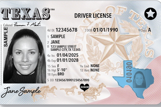 Texas Rolls Out New Driver's Licenses with Enhanced Security Features to Combat Identity Theft