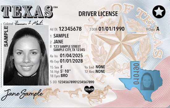 Texas Rolls Out New Driver's Licenses with Enhanced Security Features to Combat Identity Theft