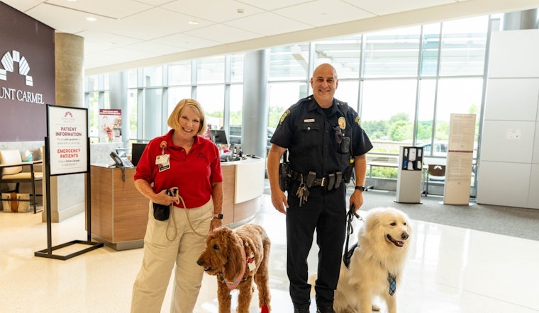 Therapy Dogs Bo and Griffin Bring Joy to Patients at Mount Carmel Grove City