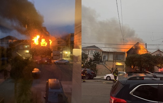 VIDEO: Three Homes Engulfed in Flames Amid Early Morning Blaze in San Francisco, One Person Battling Life-Threatening Injuries