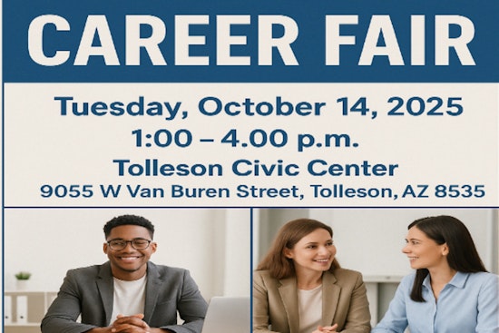 Tolleson to Host Multi-Industry Career Fair on October 14 at Civic Center