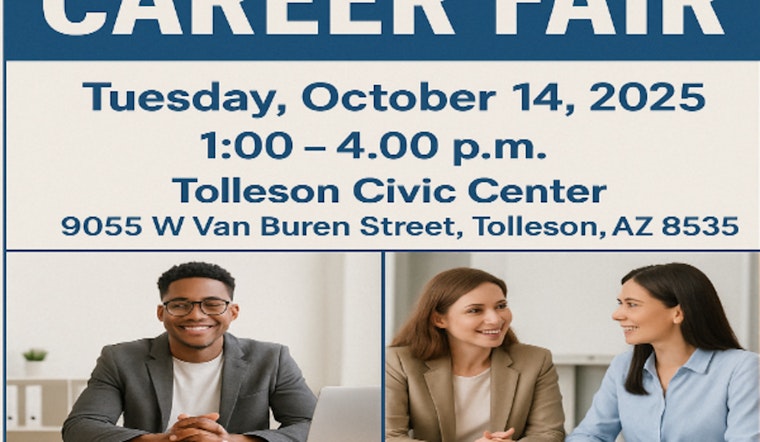 Tolleson to Host Multi-Industry Career Fair on October 14 at Civic Center