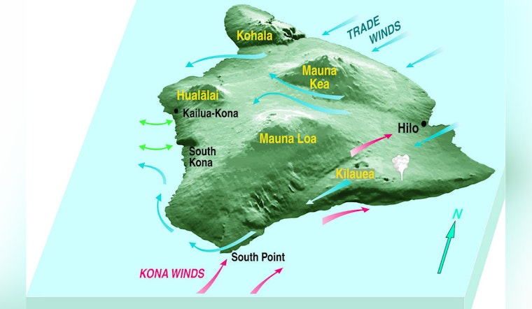 Trade Winds Return to Hawaii, Bringing Dryer Conditions and VOG Relief Until Tropical Storm Henriette Approaches