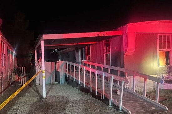 Tragic Mobile Home Fire in Las Cruces Claims a Life, Injures Firefighter; Cause Under Investigation