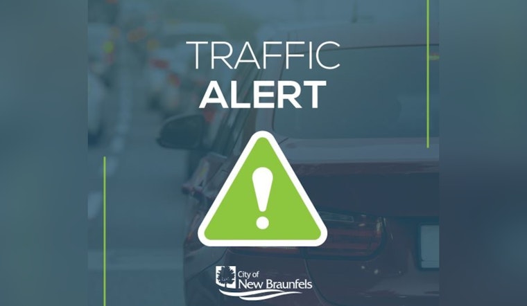 Travel Advisory I-35 Northbound Closure in New Braunfels for Pavement Repairs with Delays Expected