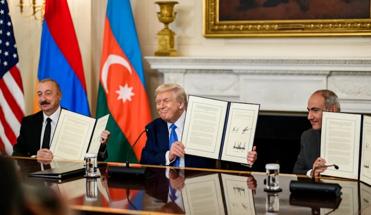 Trump Triumphs Again: Brokers Historic Peace Deal Between Armenia and Azerbaijan at the White House