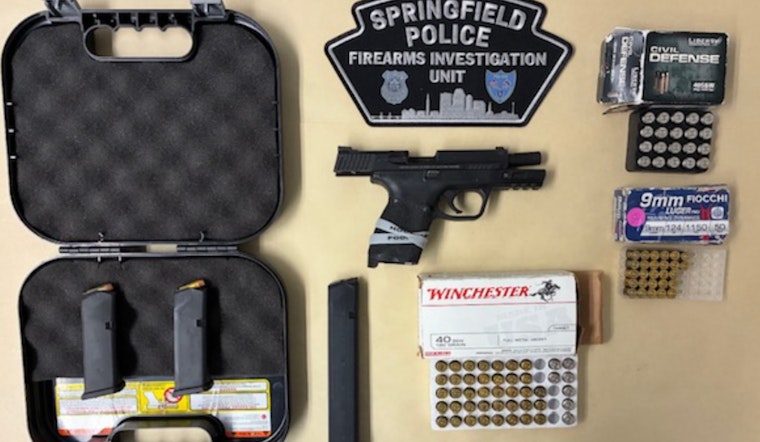 Two Arrested in Springfield After Man Allegedly Points Gun at Detectives, Illicit Firearms Seized