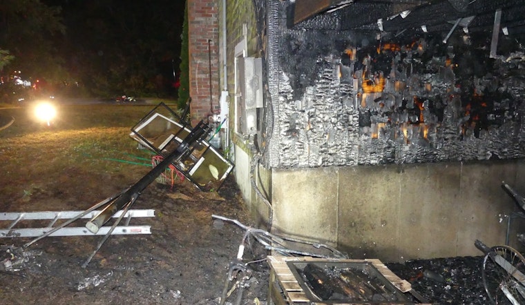 Two Firefighters and Resident Hospitalized After Major Fire in East Falmouth