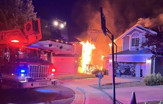 Two Homes Engulfed by Fire in Superior, Colorado, No Injuries Reported