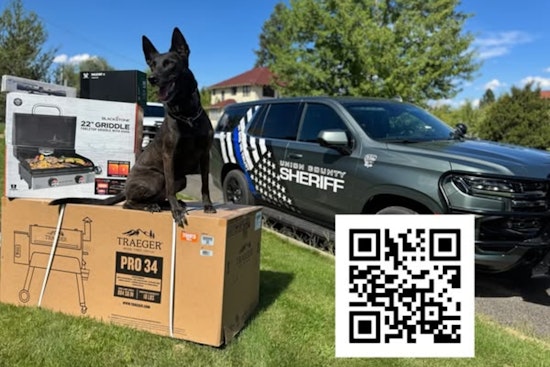 Union County Sheriff's Office Launches Raffle Fundraiser with Coveted Prizes to Benefit K9 Unit