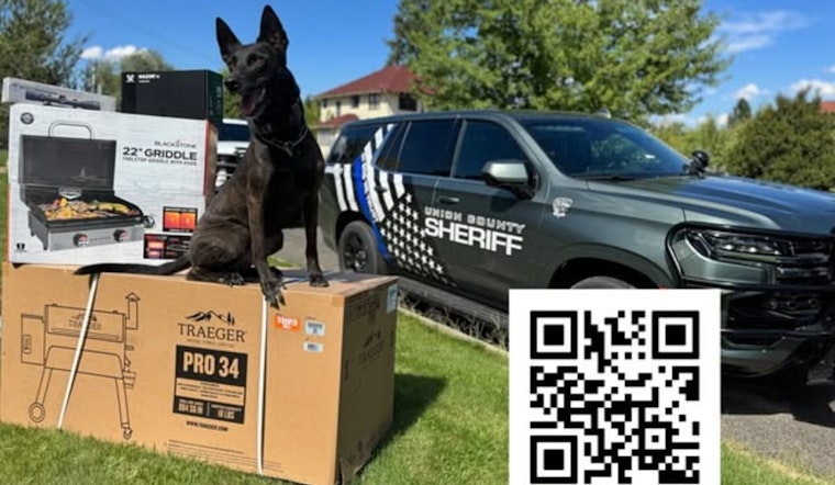 Union County Sheriff's Office Launches Raffle Fundraiser with Coveted Prizes to Benefit K9 Unit