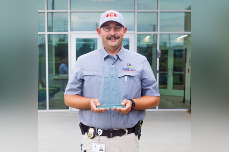 Union County's Assistant Fire Marshal Chad Baucom Honored with Lifesaver Award for Off-Duty Rescue at South Carolina Beach