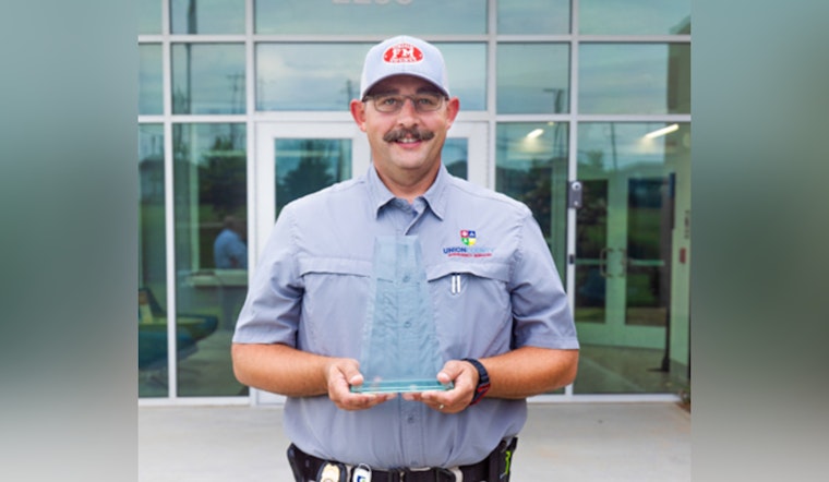 Union County's Assistant Fire Marshal Chad Baucom Honored with Lifesaver Award for Off-Duty Rescue at South Carolina Beach